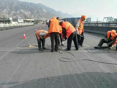 威远道路桥梁病害治理